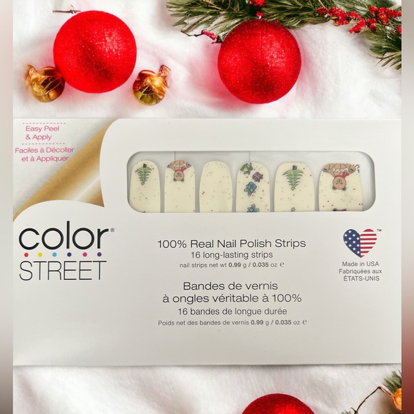 Color Street Other - Color Street Christmas Holiday Nail Polish Stickers RARE AND RETIRED -Give Love